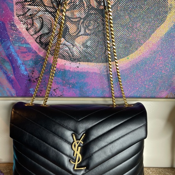 ♥️SOLD♥️ YSL Lou Lou Medium Bag Set - Picture 16 of 16